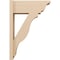 Ekena Millwork 7 1/2-in W x 18-in D x 26-in H Funston Trad Rough Cedar Woodgrain TimberThane Outlooker, Primed Tan OUTUR075X18X26FST04RCPR - alternate 3